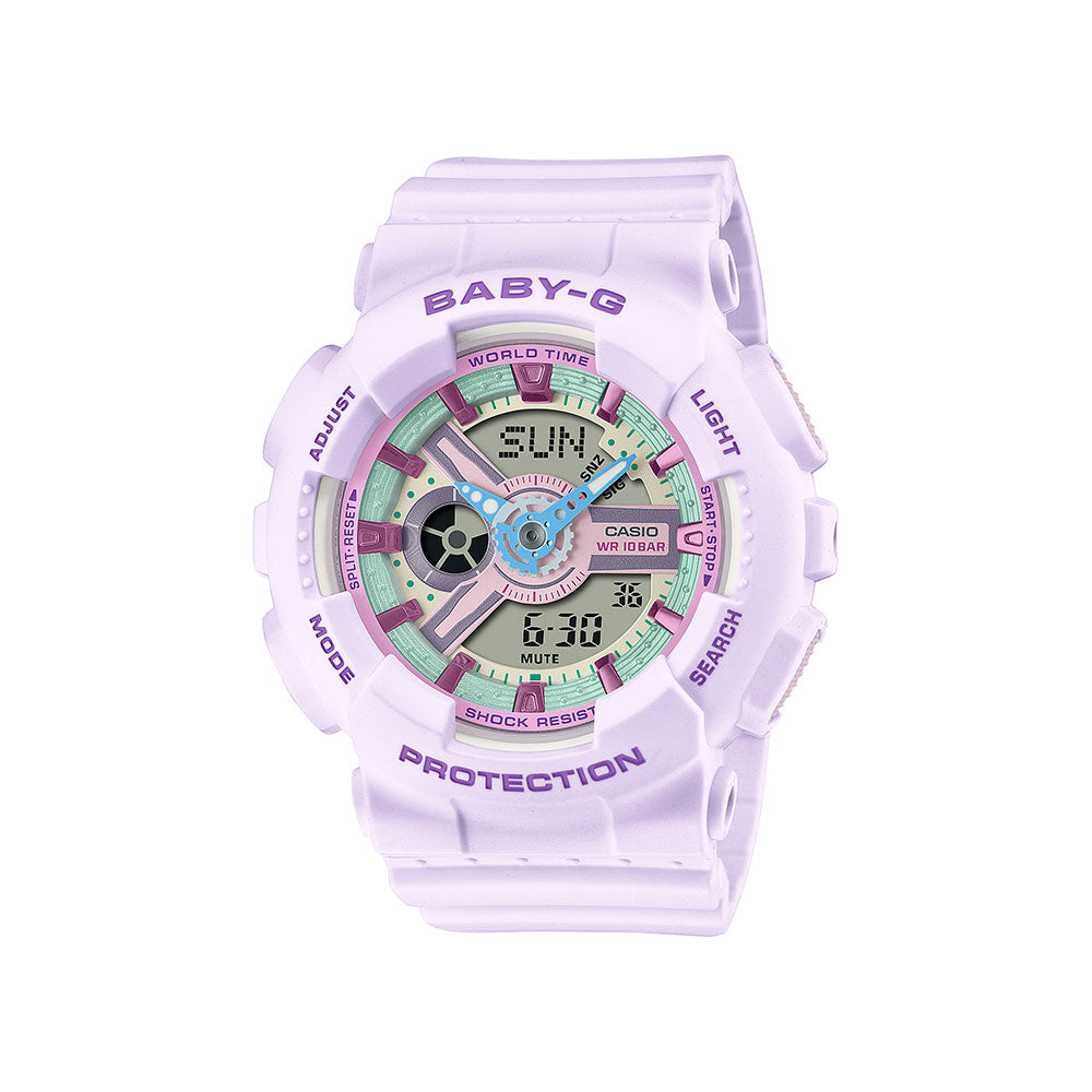 BABY G DUO MULTI PASTEL METALL WATCH