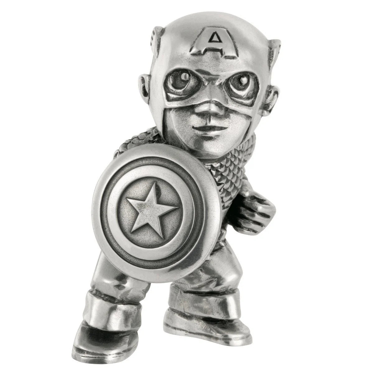 ROYAL SELANGOR MINI FIGURINE CAPTAIN AMERICA