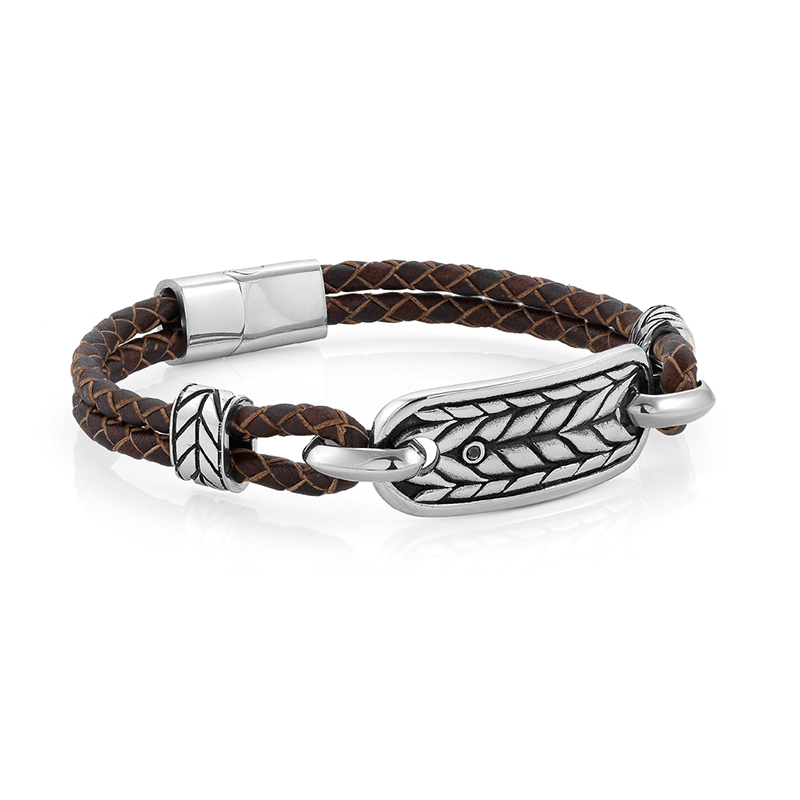 Nomination Instinct Bracelet Marina Rope Design Brown