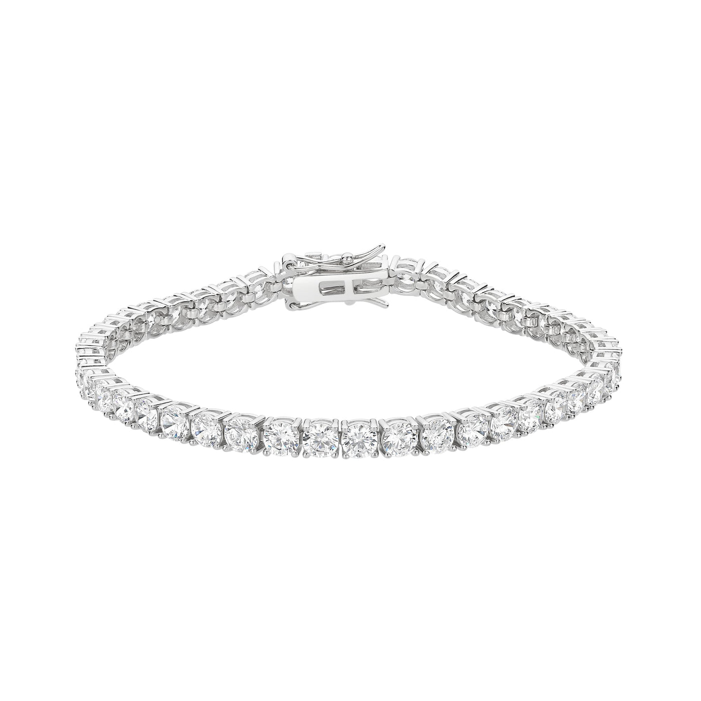 Lacouron Sterling Silver CZ tennis bracelet