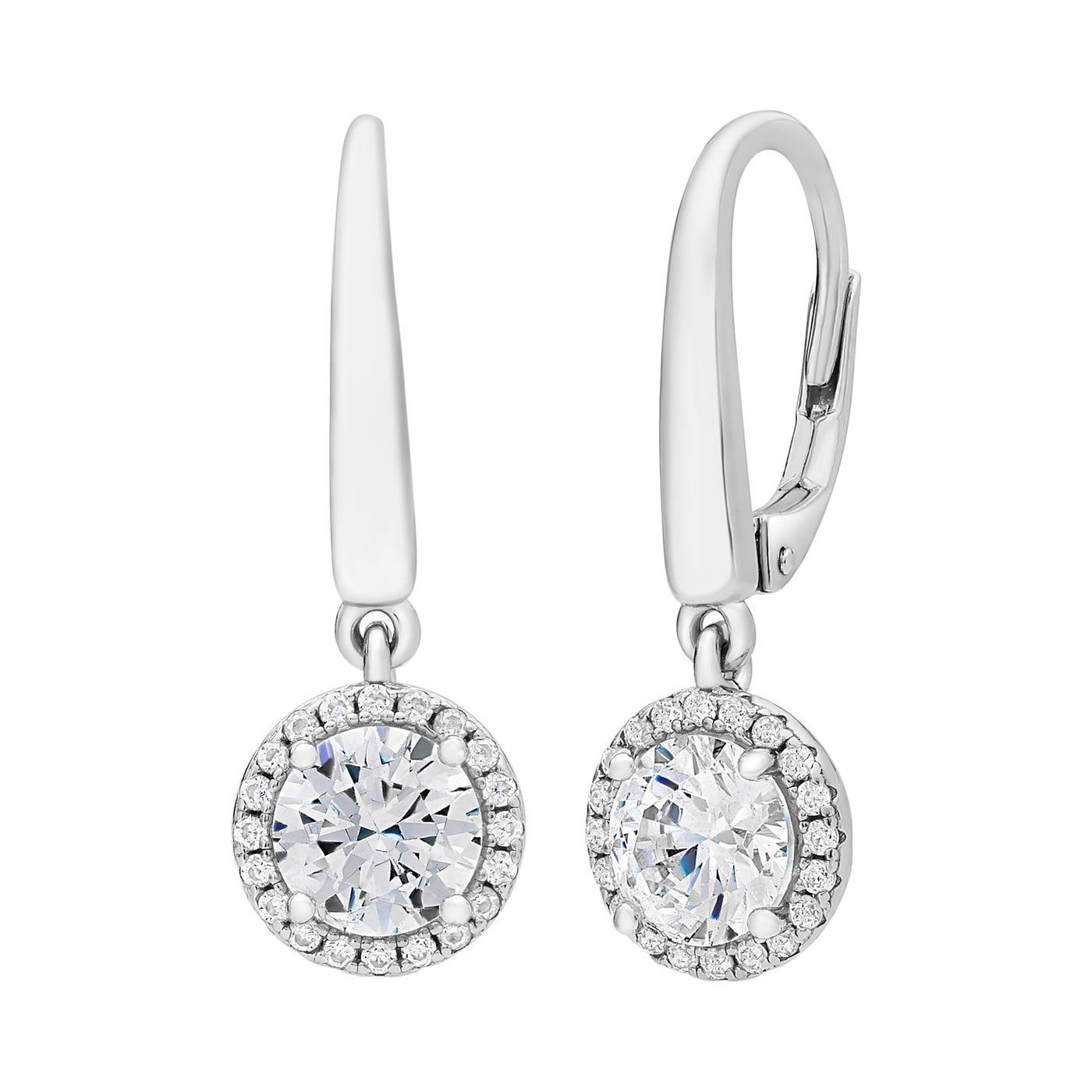 Sterling Silver CZ earrings