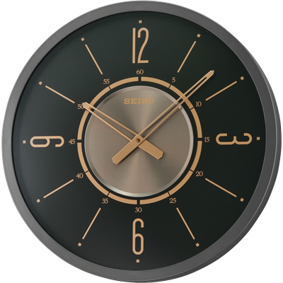 Aluminum ornament Wall Clock