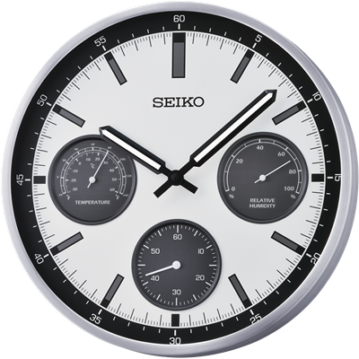 WALL CLOCK Quitet Sweep second hand