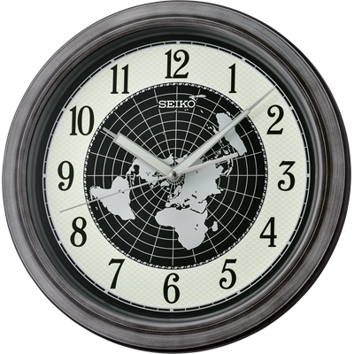 World Map WALL CLOCK