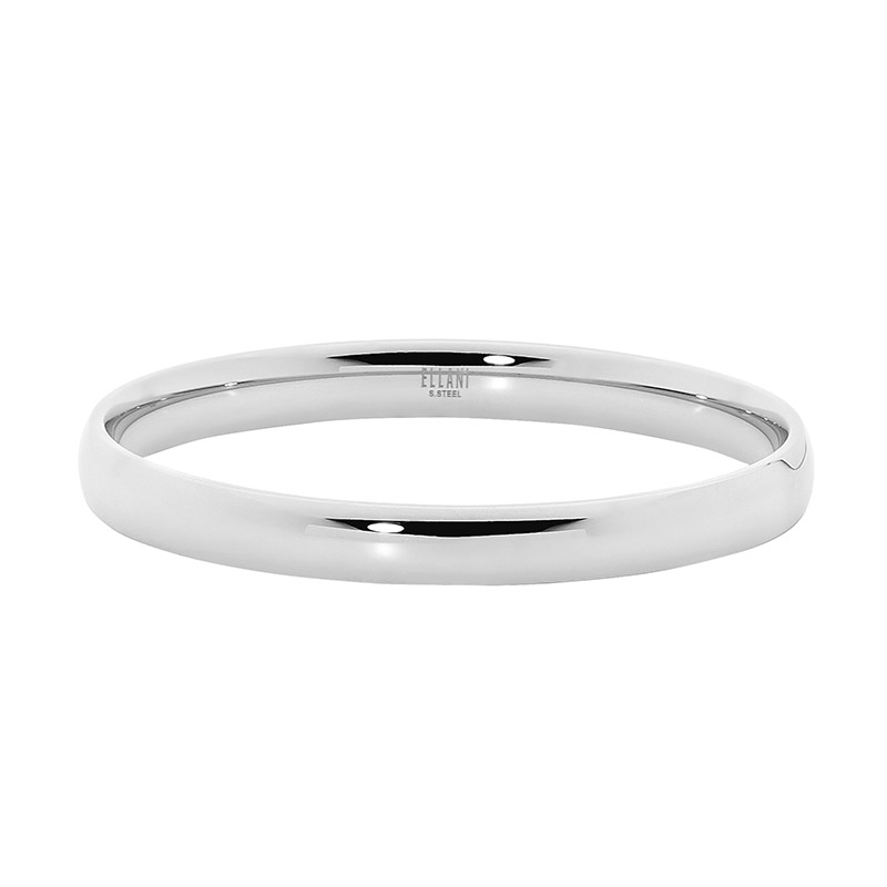 Stainless Steel 8mm wide Bangle     65,68