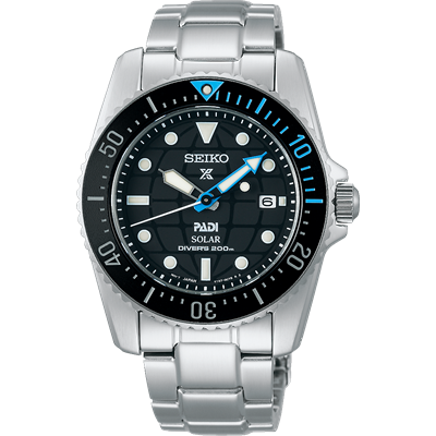 Seiko Mens Sports SNE575P Solar D200M Watch