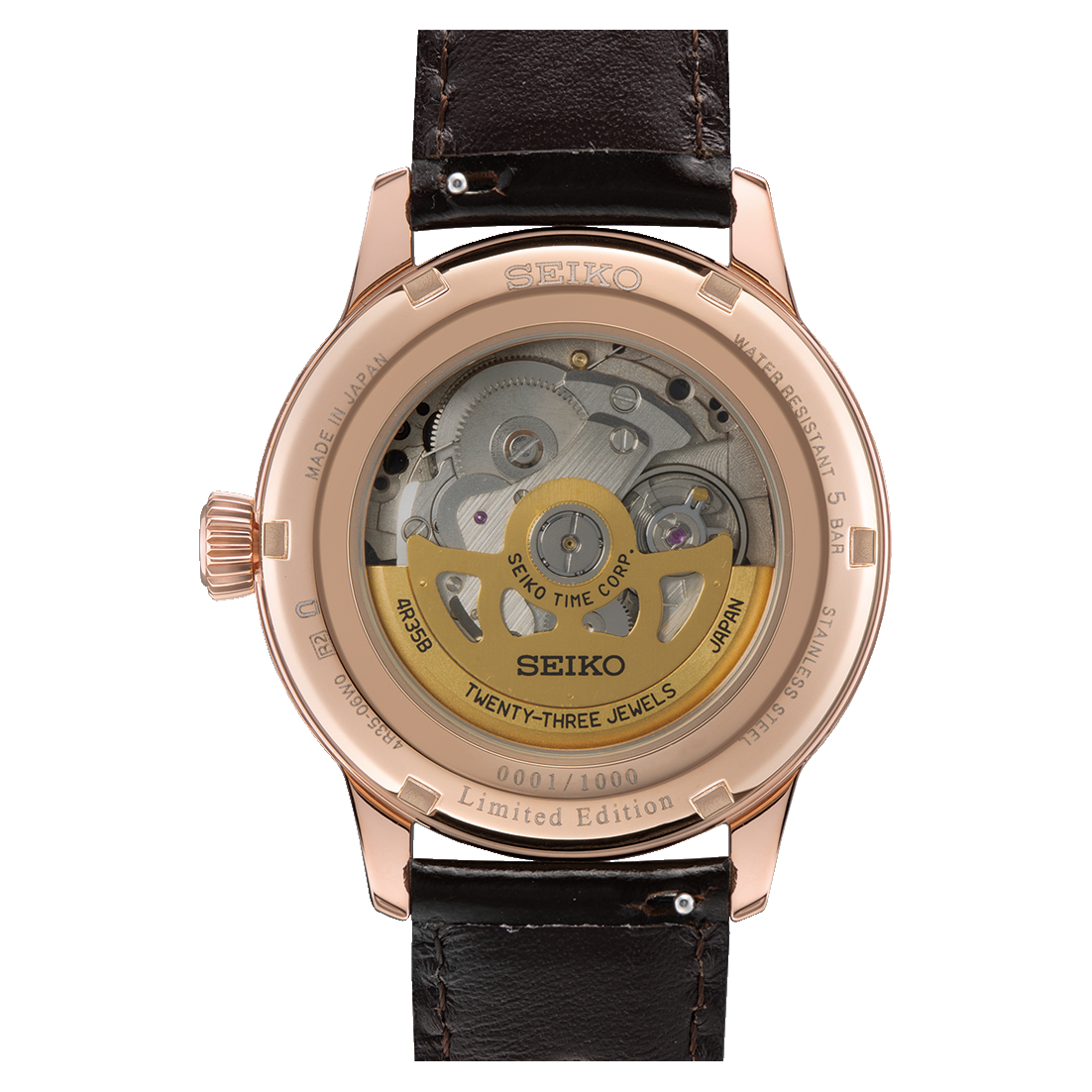 Seiko LIMITED EDITION 'The Conte' Mens Presage Automatic Watch