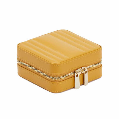 MARIA SMALL ZIP CASE MUSTARD